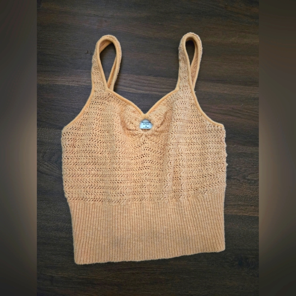 Women's Tangerine Knit Top